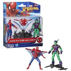 Marvel Epic Hero Series: Spider-Man VS Green Goblin 4" Action Figures NEW